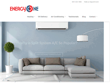 Tablet Screenshot of energy-one.com